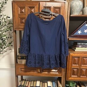 LOFT Midnight Blue Top